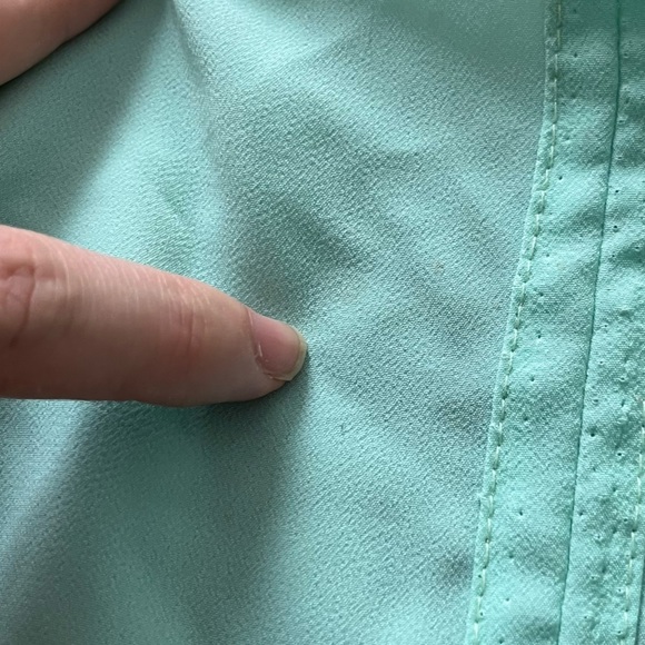 MINT Green Long Sleeve Handmade Embroidered Caftan Maxi Dress with Beading OS - Picture 9 of 11